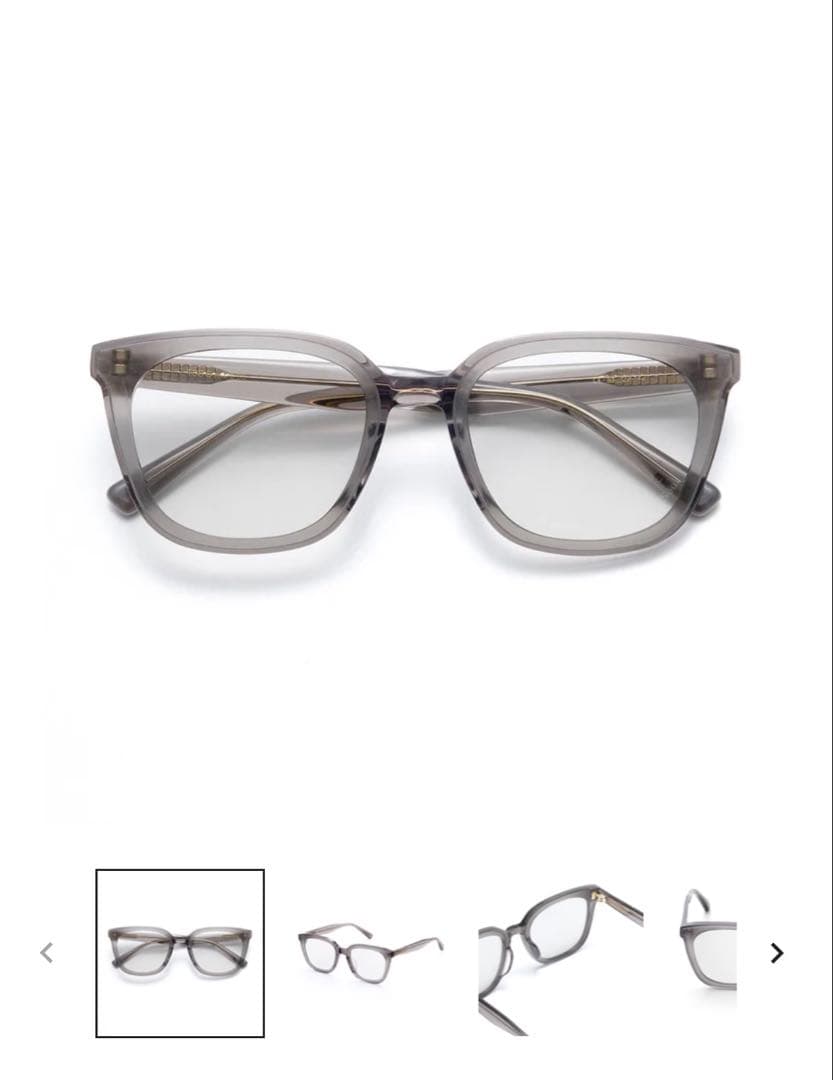 小物 The Silent Soul CLEAR GRAY FRAME LIGHT