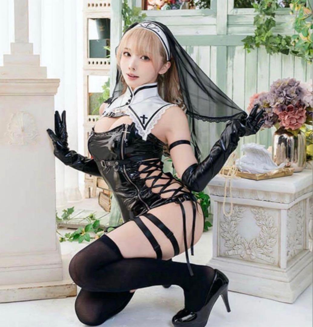 Malymoon クロスジップレザーシスター ブラック