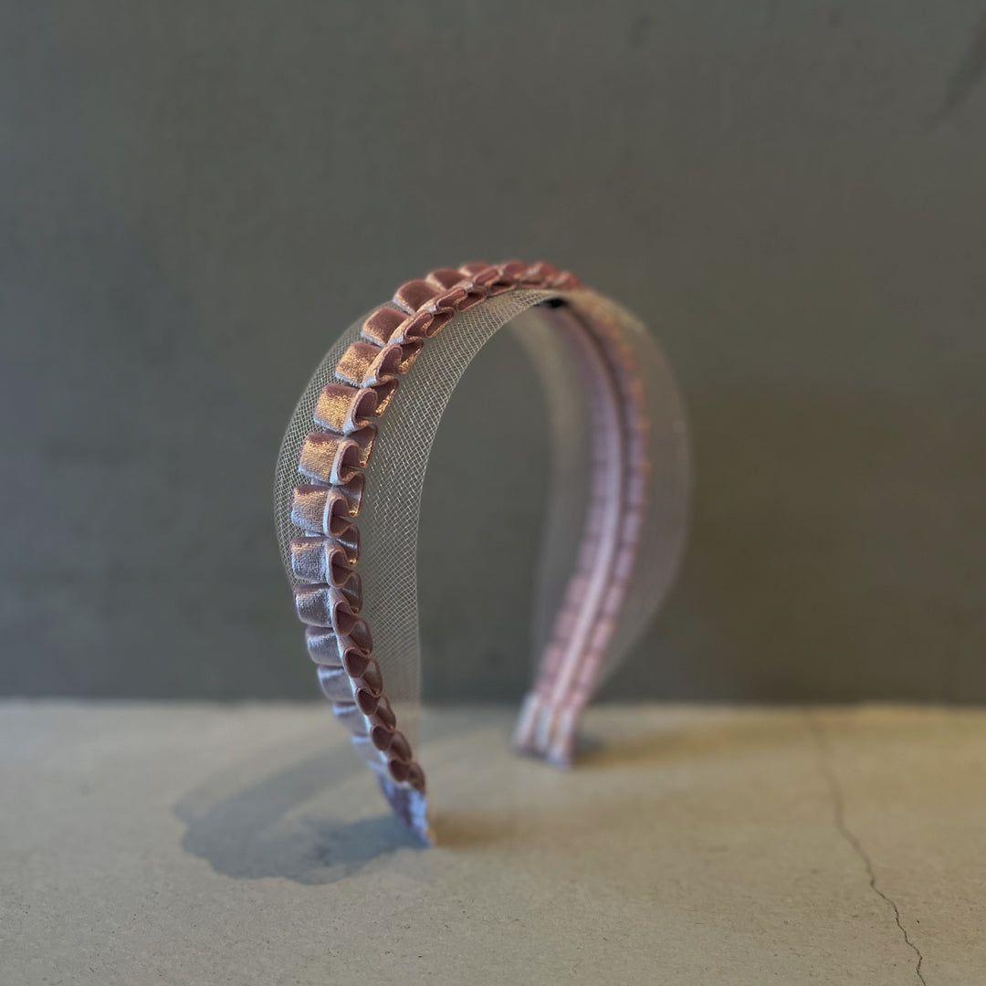 【millinery mino】Frill ribbon Headband