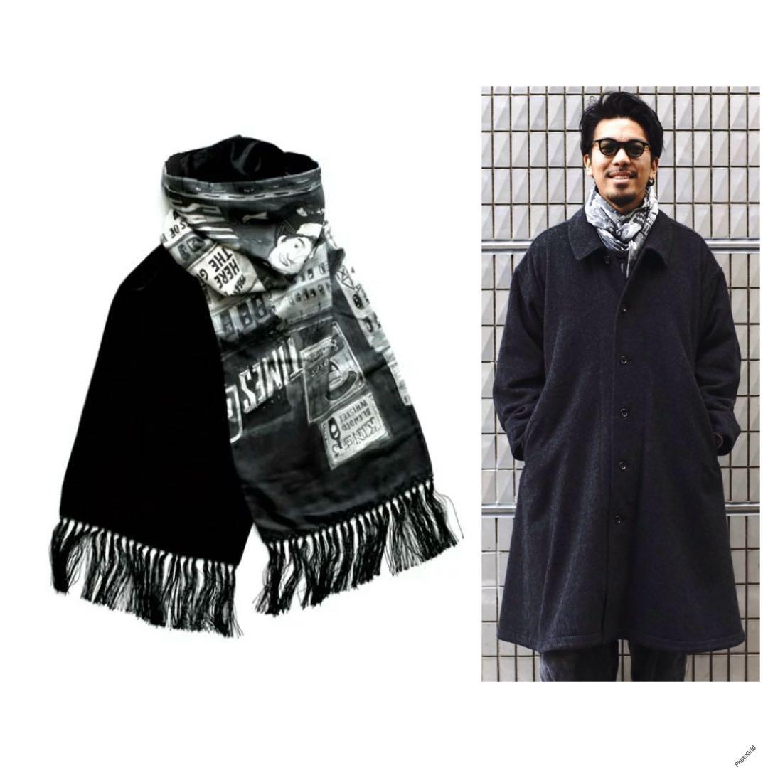 PORTER CLASSIC シルクストール マフラー スカーフ ジャケット