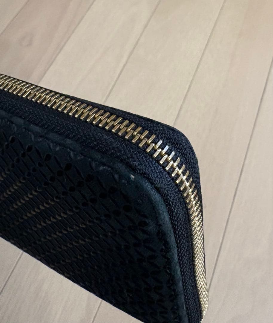 INDEN-YA 印傳屋 長財布　ラウンドファスナー