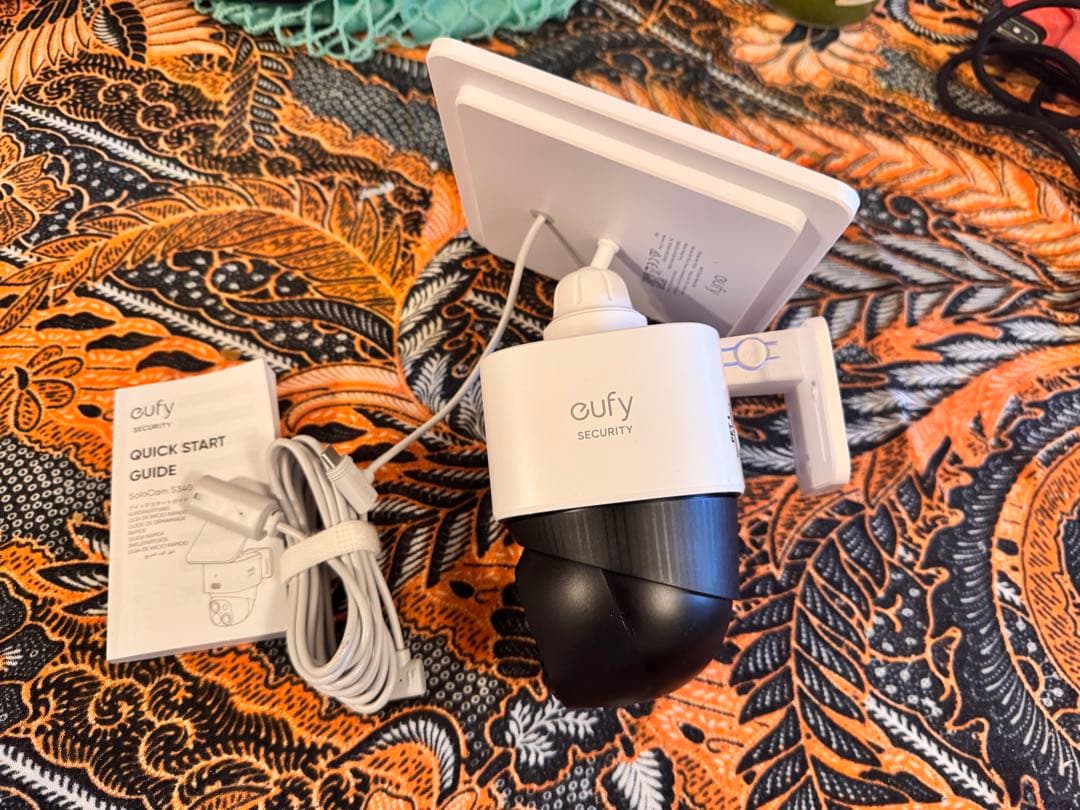 Anker Eufy SoloCam S340 防犯カメラ ソーラー充電