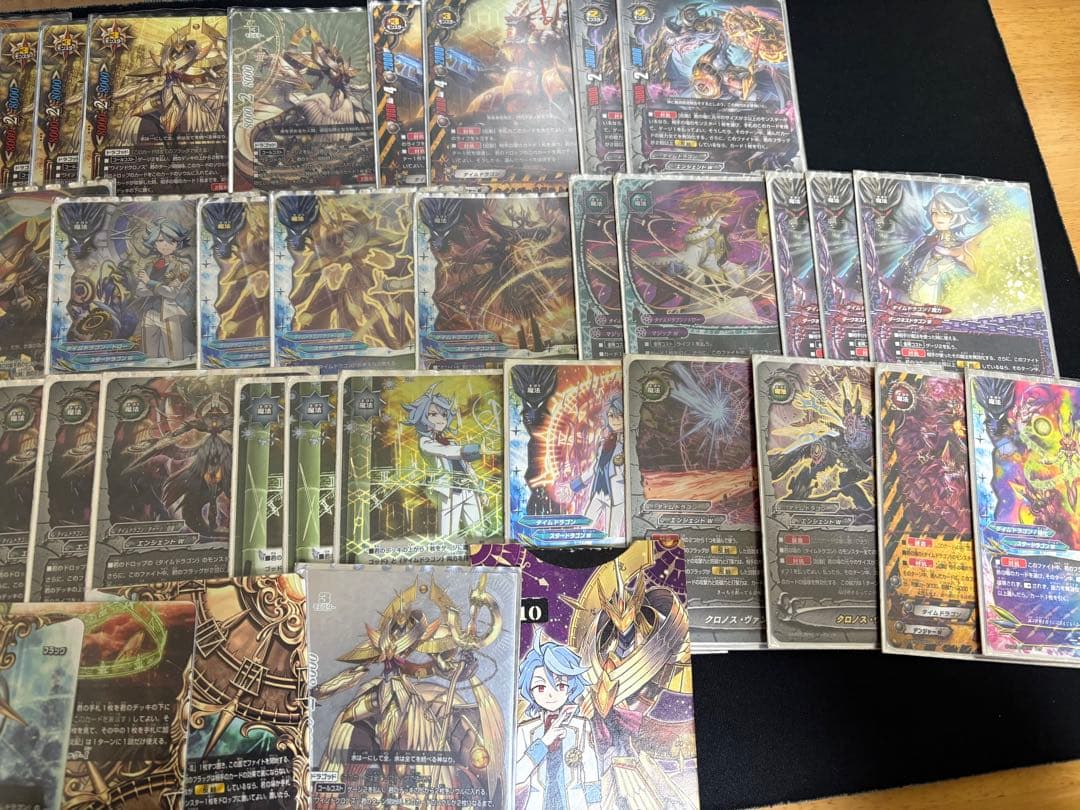 バディファイト　ゴッドクロックデッキ　スリーブ、ライフカウンター付き