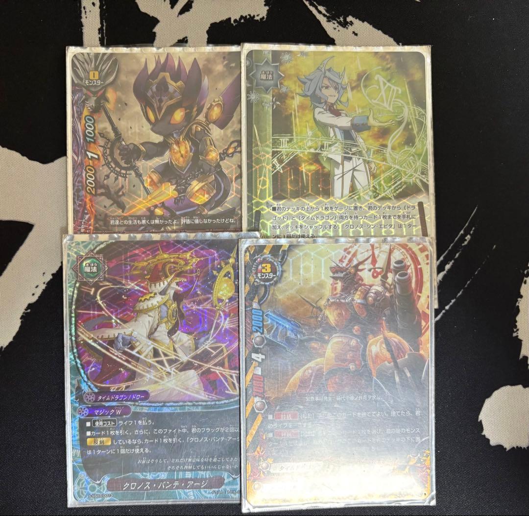 バディファイト　ゴッドクロックデッキ　スリーブ、ライフカウンター付き