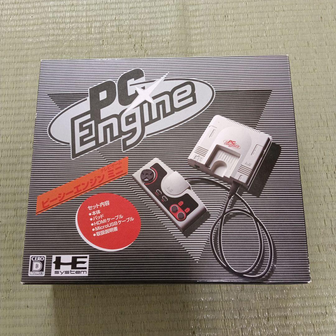 PC Engine mini 本体 + コントローラー + HDMIケーブル