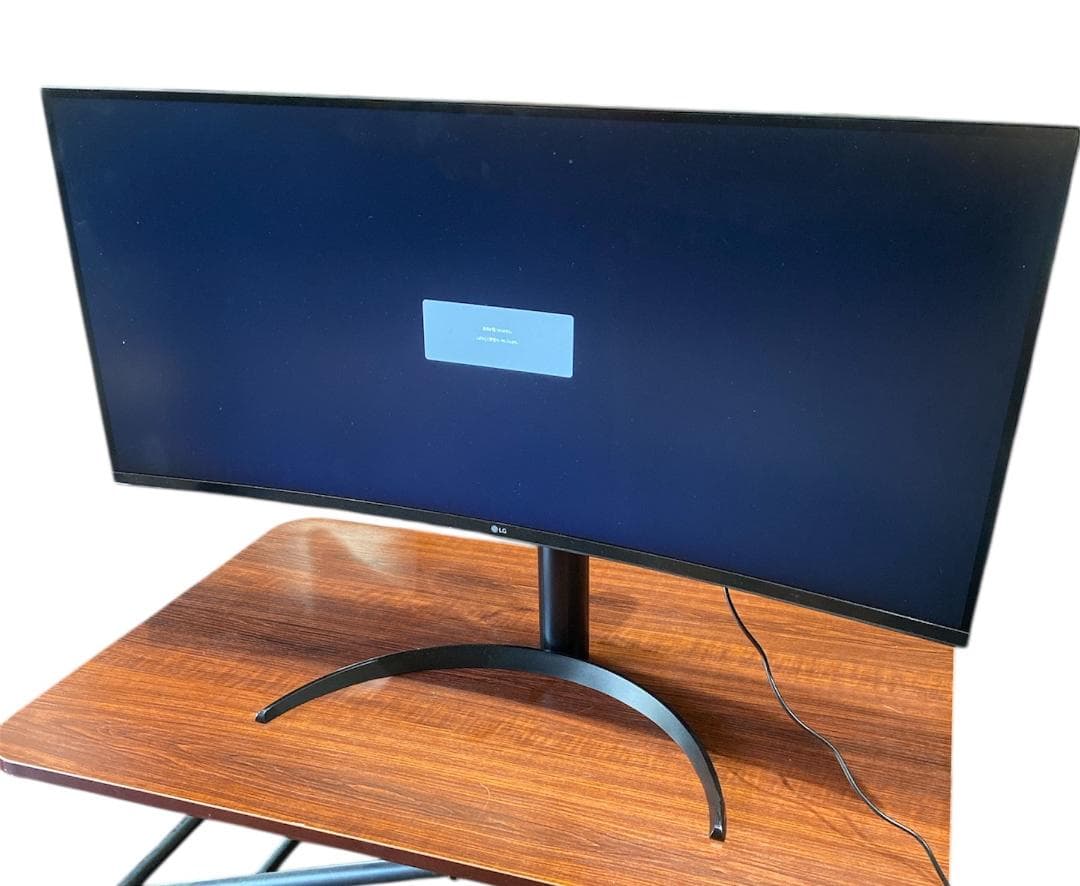 新品同様 LG ウルトラワイドモニター 【34WR55QC-B】34インチ