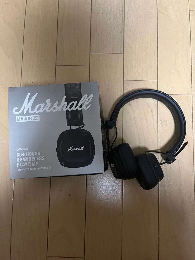 正規品】Marshall Major IV ワイヤレスヘッドフォン　ブラック