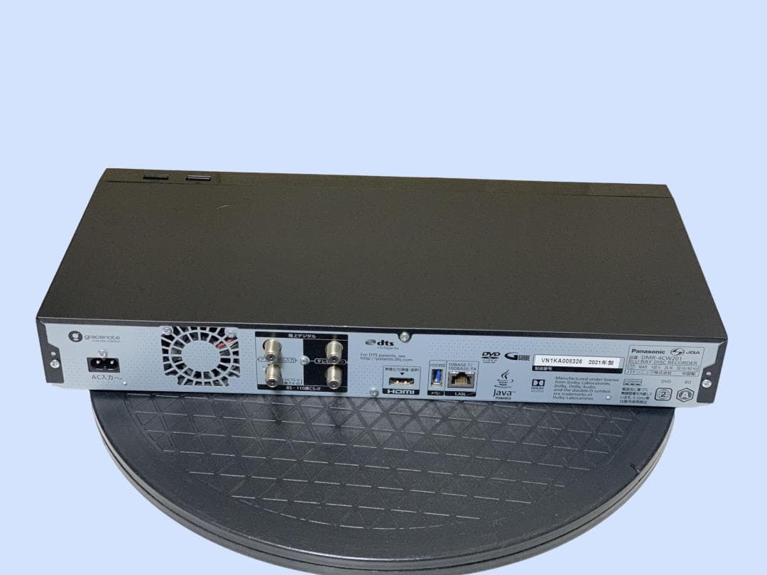 M9780 Panasonic ブルーレイレコーダー DMR-4CW201