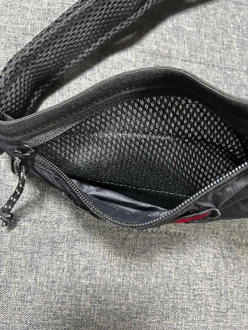 HYSTERIC GLAMOURワッペンカスタム ウエストバッグ／ブラック