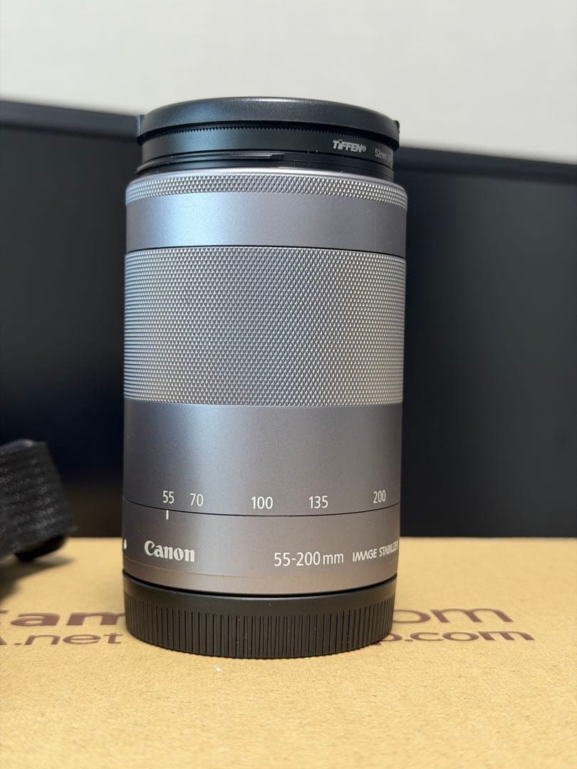 Canon EF-M 55-200mm ズームレンズ キヤノン