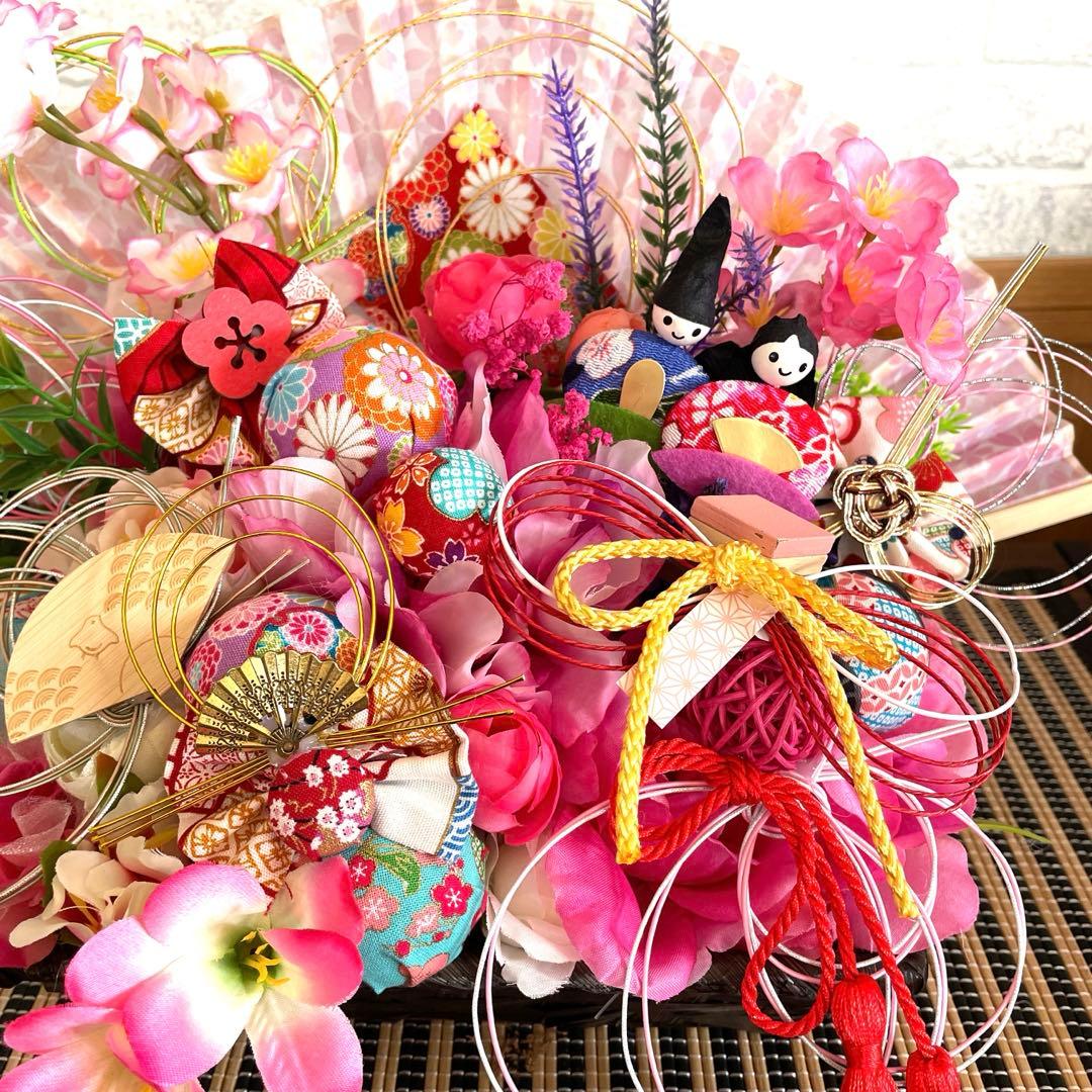 ひな祭り 扇子型装飾❣️bom☆k断捨離始めます❣️3点セット
