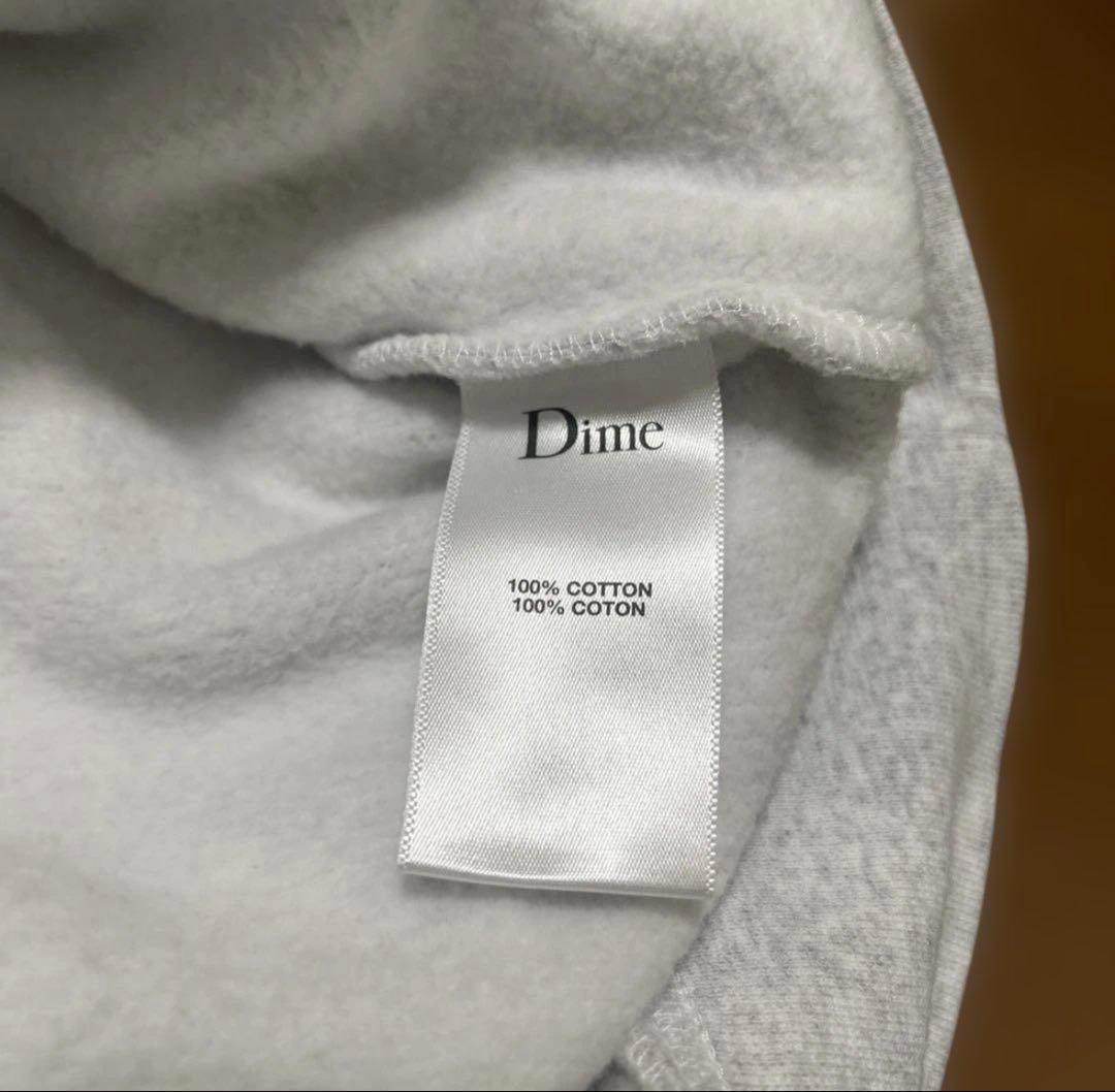 Dime Leafy crew neckグレー L トレーナー