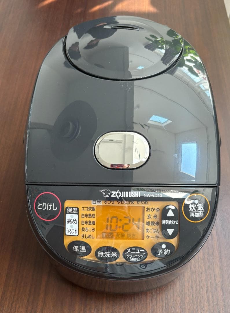 象印IH炊飯器 NW-VD10 5.5合炊き 取扱説明書付き