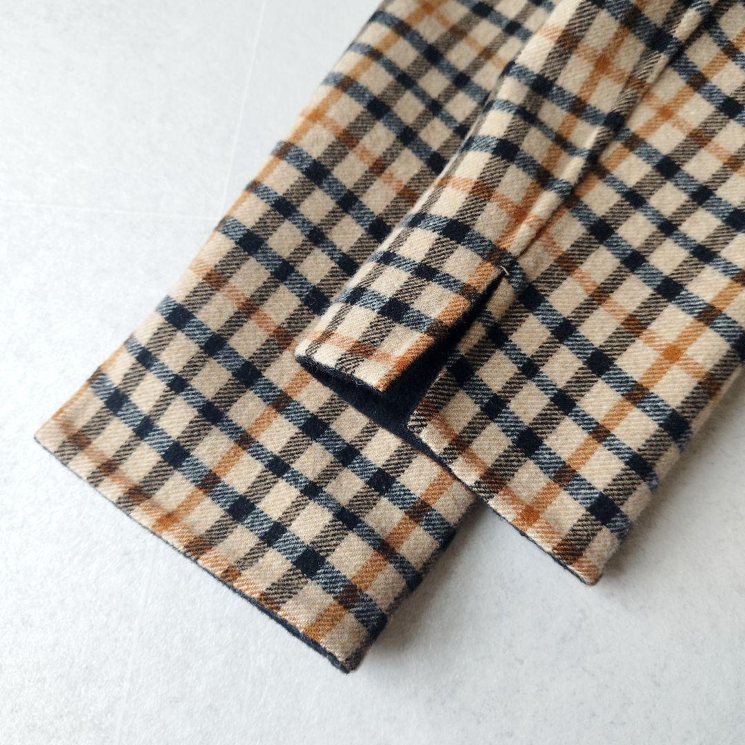 【ダブルフェイス&リバーシブル】DAKS リバーコート ユニセックス ブラック