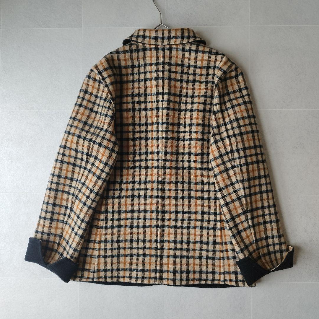 【ダブルフェイス&リバーシブル】DAKS リバーコート ユニセックス ブラック