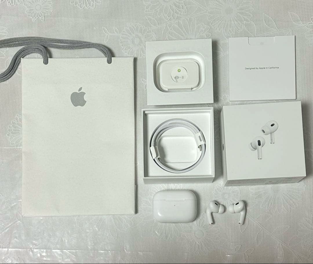 【美品/保証付き】AirPods pro 第2世代 Apple 正規品