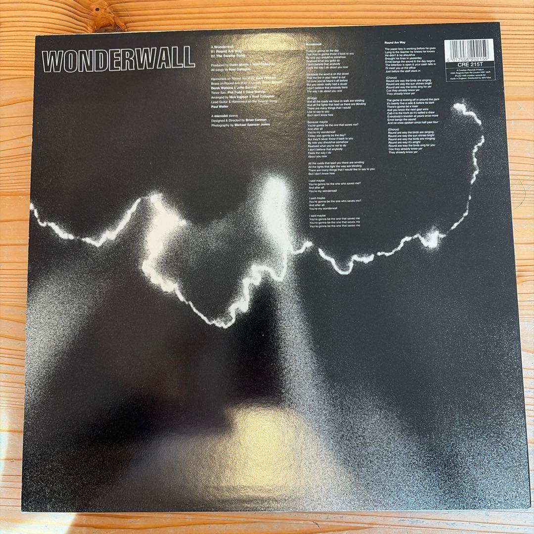 Oasis Wonderwall レコード