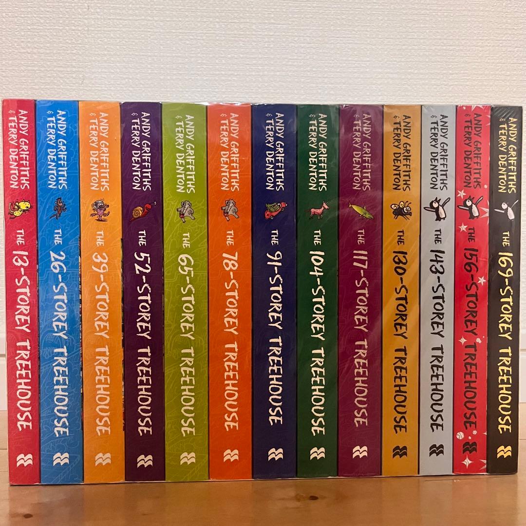 【QR音源】13〜169 Storey Treehouse 13冊　正規品 洋書