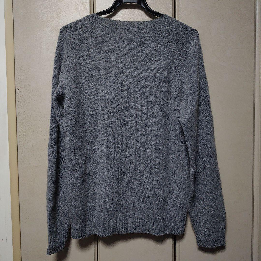 DRIES VAN NOTEN　ラグランクルーネックニット　グレー