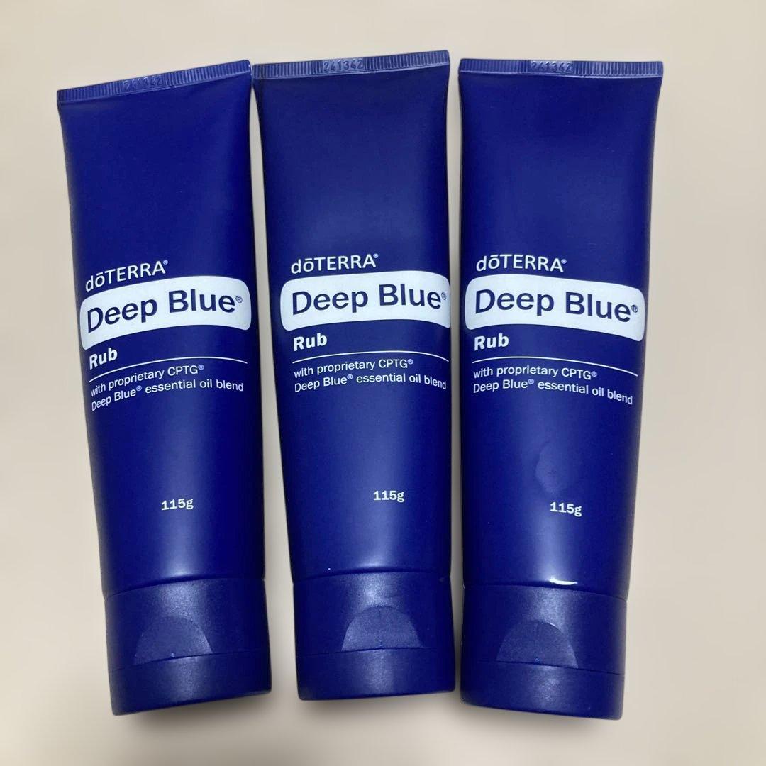 dōTERRA[ドテラ] ディープブルーラブ [クリーム]3本セット