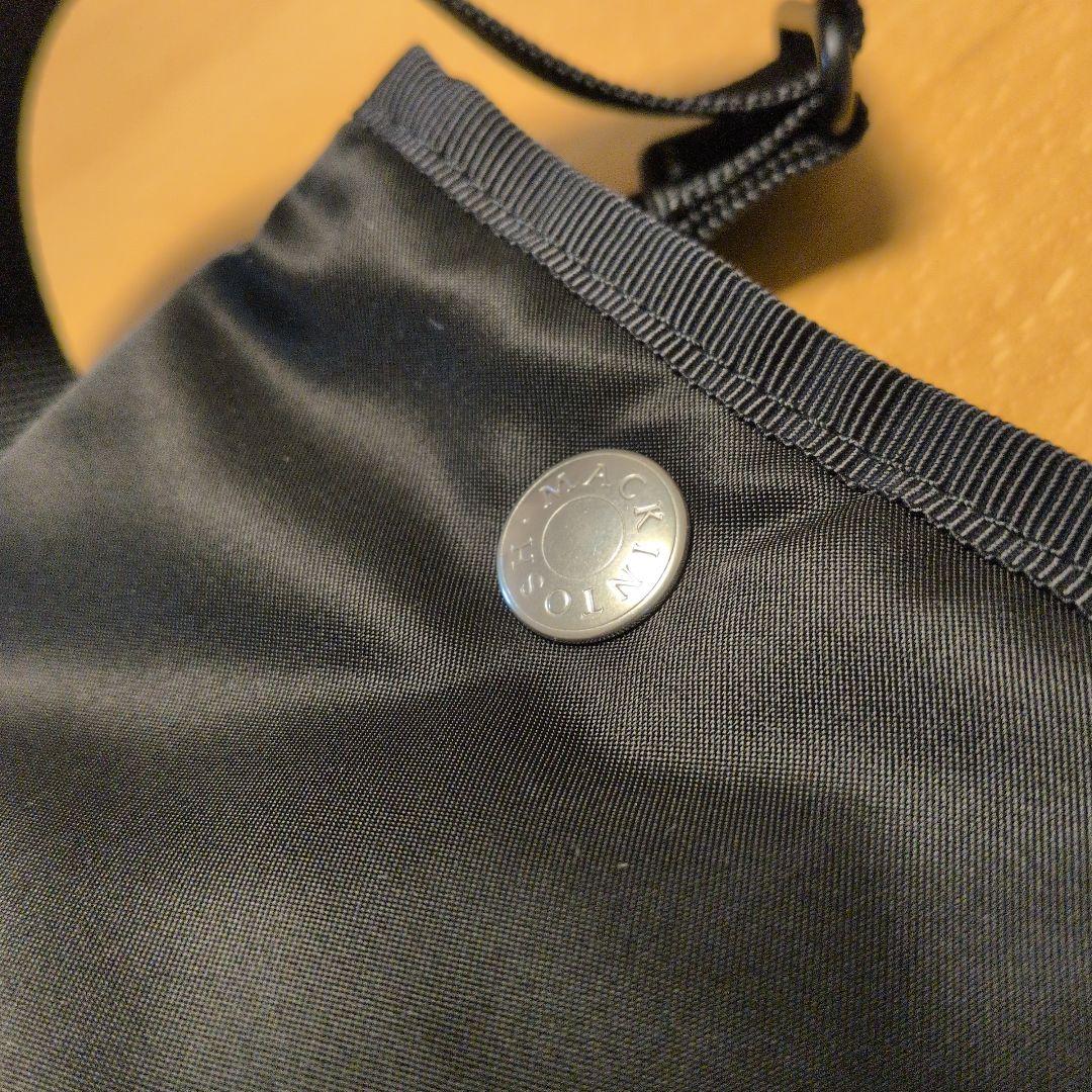 MACKINTOSH×ポーター　ブラック サコッシュ