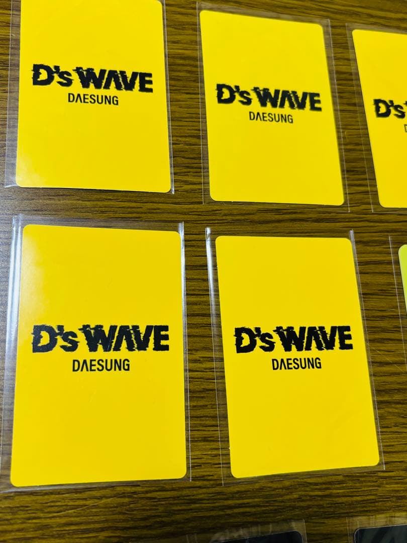 【1】テソン D-LITE BIGBANG D'S WAVE 11枚セット