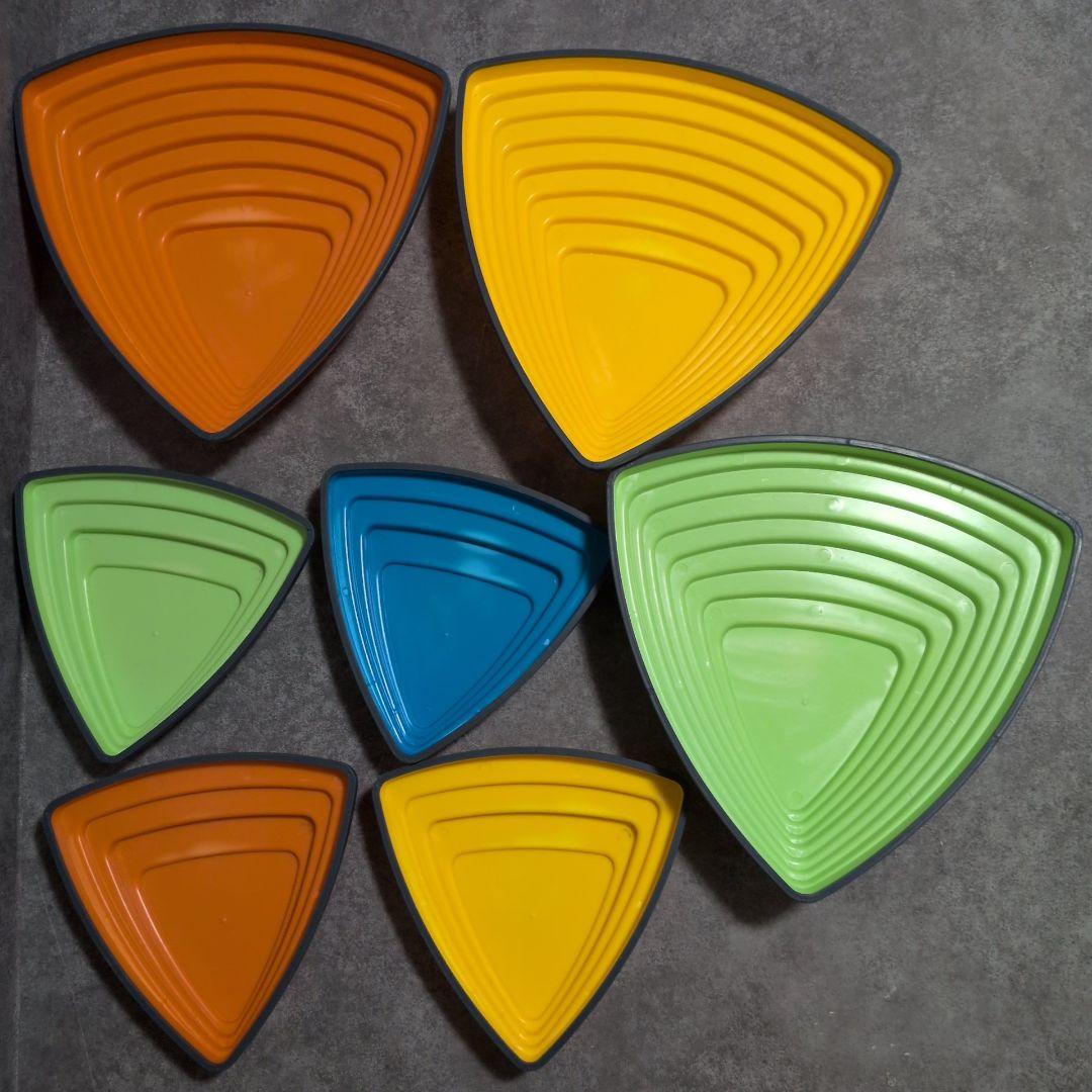 TOPFILM カラフル　バランスストーン11ps＆バランスボード8ps セット