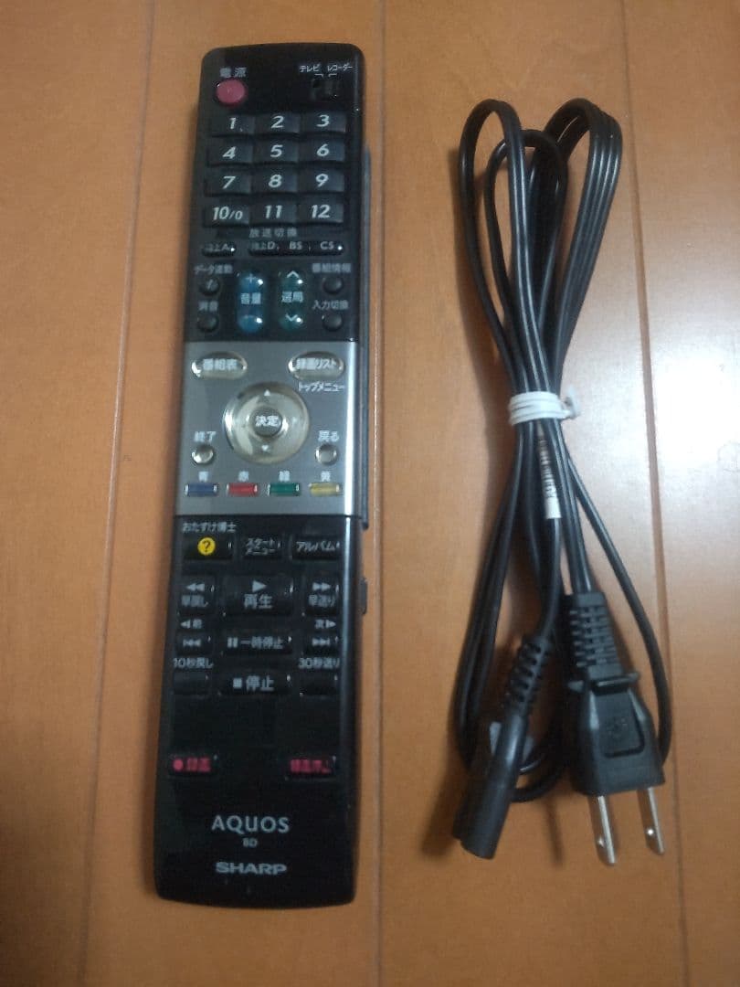 シャープ AQUOS　BD―NW510(2017製)　プチメンテ済み