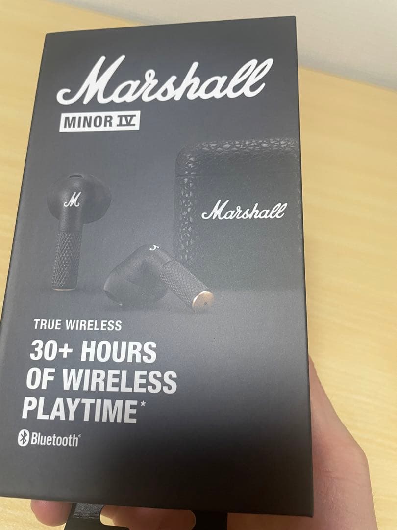 Marshall Minor IV イヤホン 美品 ほぼ未使用 正規品