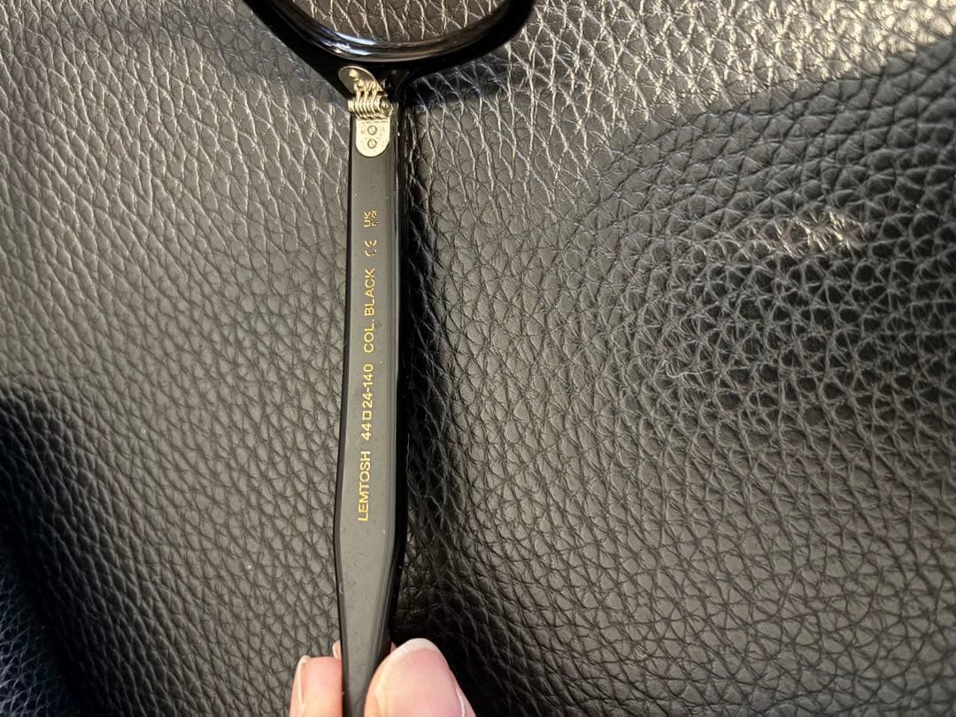 モスコット　レムトッシュ　44 ブラック