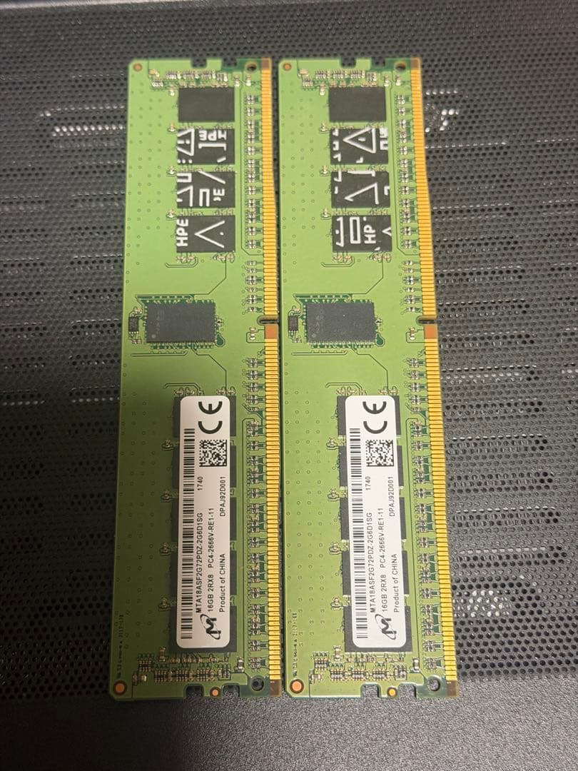 DDR4 32GB 2666 中古品