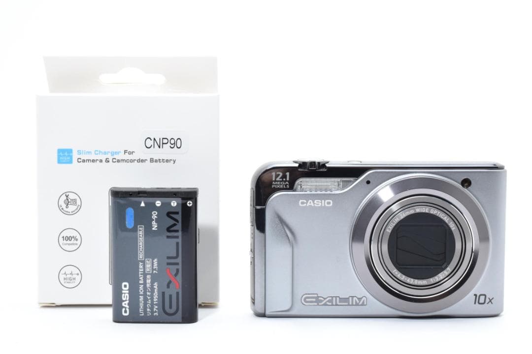 ■ 美品 ■ カシオ　CASIO EXILIM EX-H10 シルバー