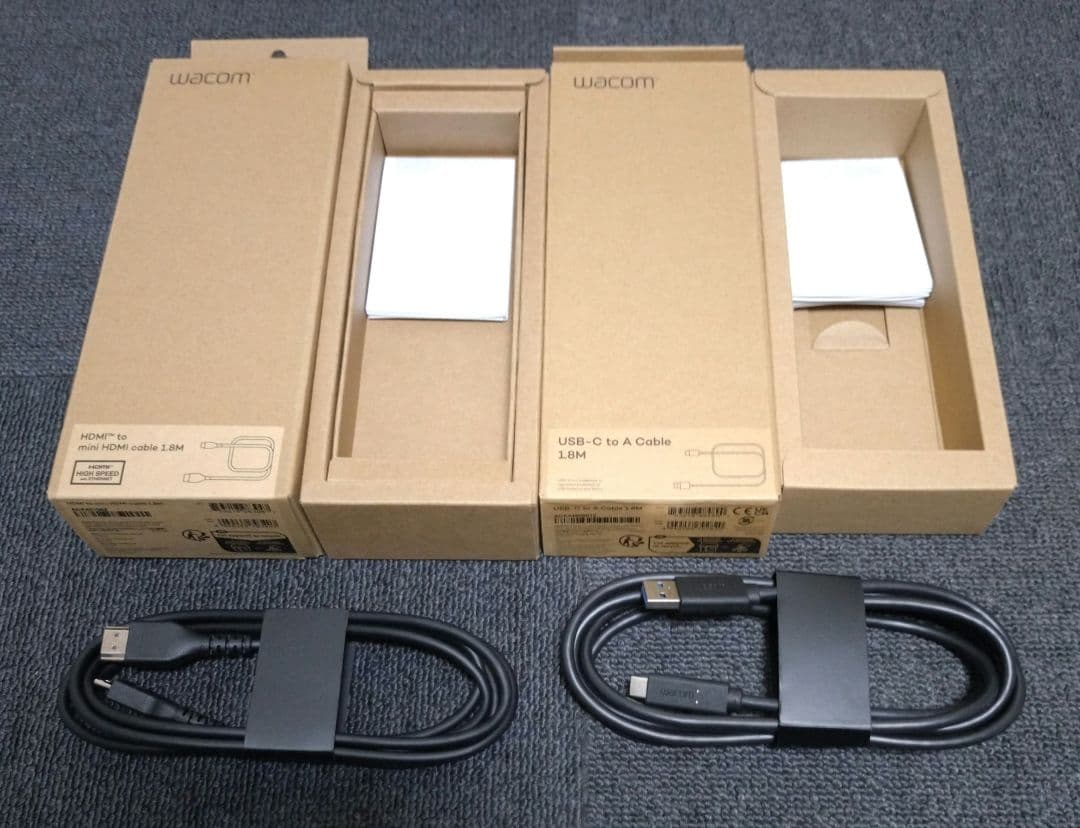 wacom cintiq16 2025 + 純正ケーブル2種セット