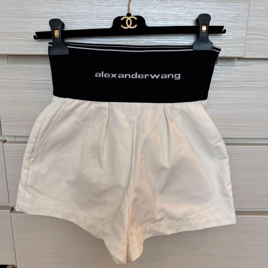 alexanderwang ショートパンツ ホワイト