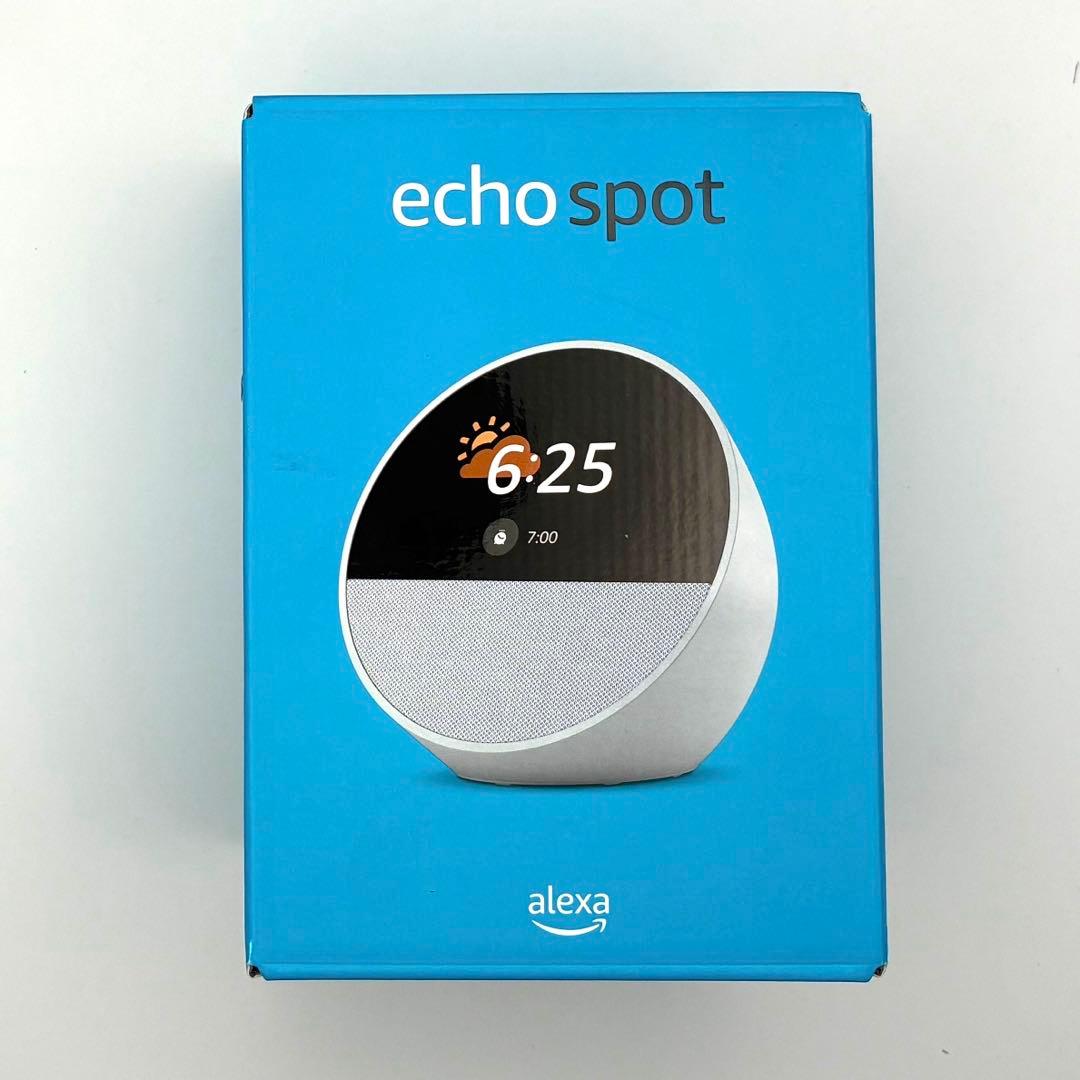 ❤️ 【新品未開封】Amazon Echo Spot グレーシャーホワイト