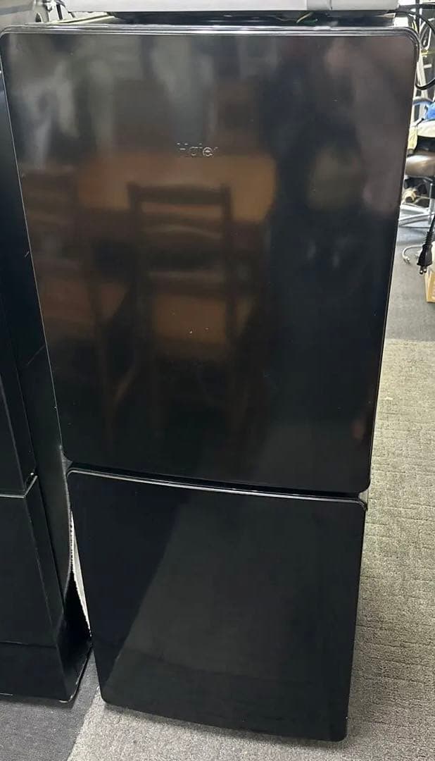 Haier JR-NF148CK ブラック冷蔵庫 2022年製