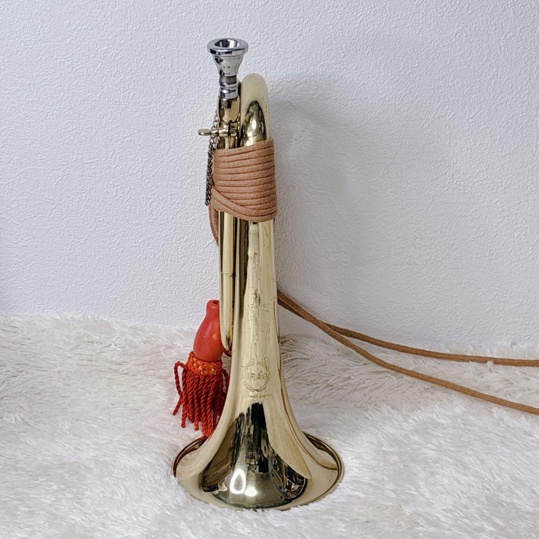 信号ラッパ 浜松まつり 自衛隊 消防隊 お祭り 昭和レトロ 進軍ラッパ