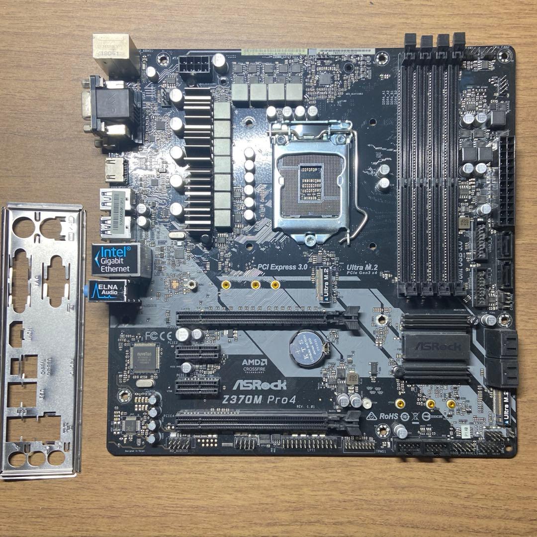マザーボード ASRock Z370M pro4