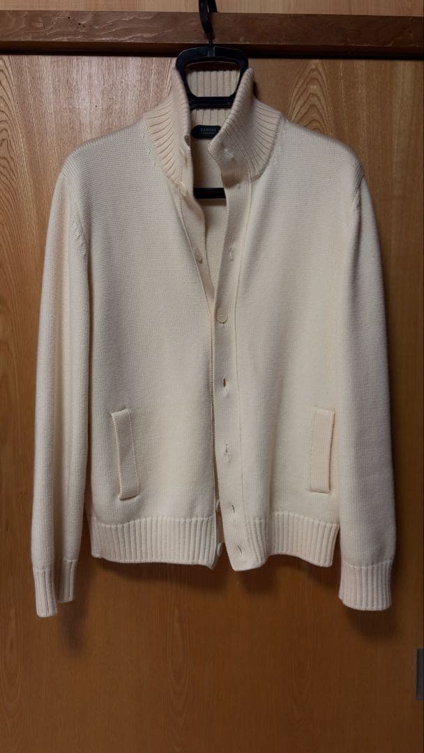 ZANONE CHIOTO オフホワイト サイズ52 美中古品