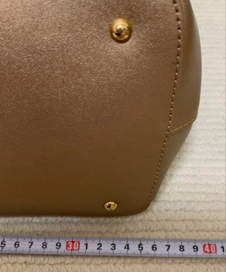 最終値下げ！！美品✨ローレン　ラルフローレン　レザー　サッチェルバッグ