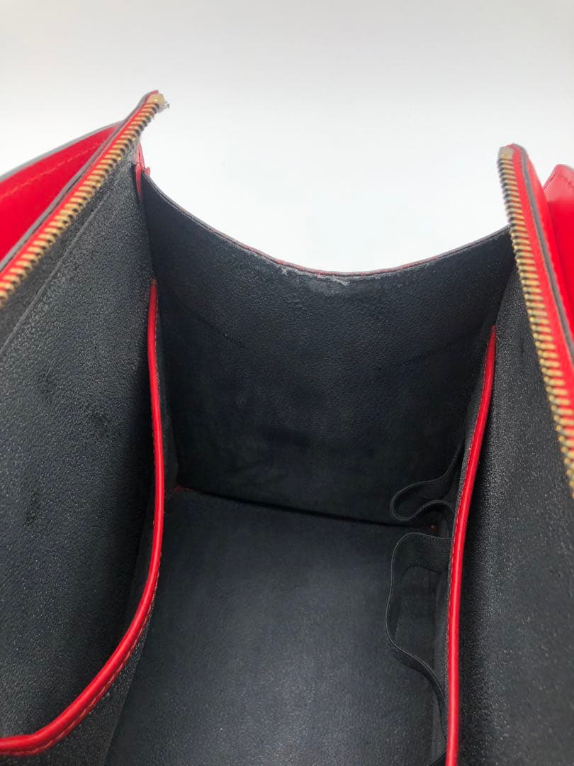 ルイヴィトンエピリヴィエラレザー レッド ビジネスバッグハンドバッグ