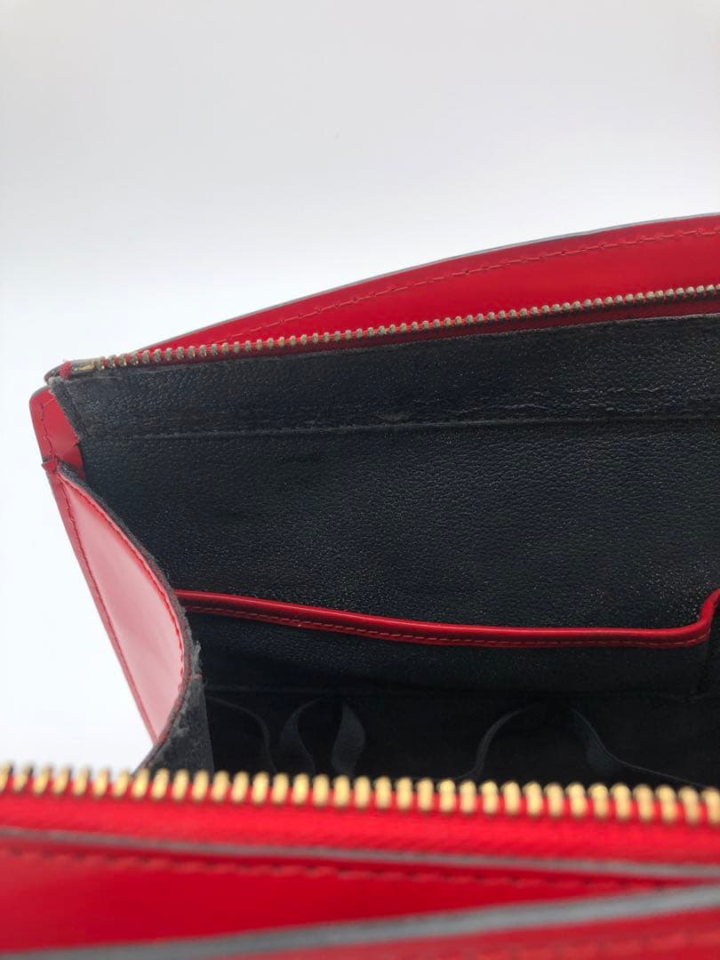 ルイヴィトンエピリヴィエラレザー レッド ビジネスバッグハンドバッグ