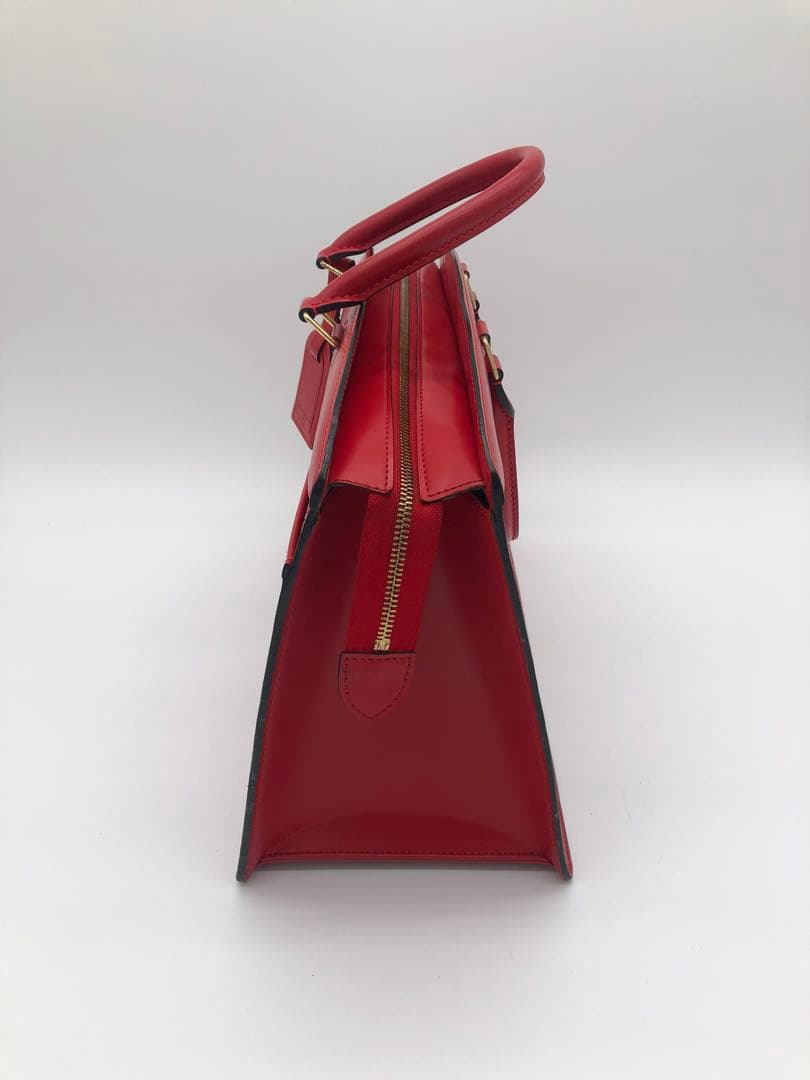 ルイヴィトンエピリヴィエラレザー レッド ビジネスバッグハンドバッグ