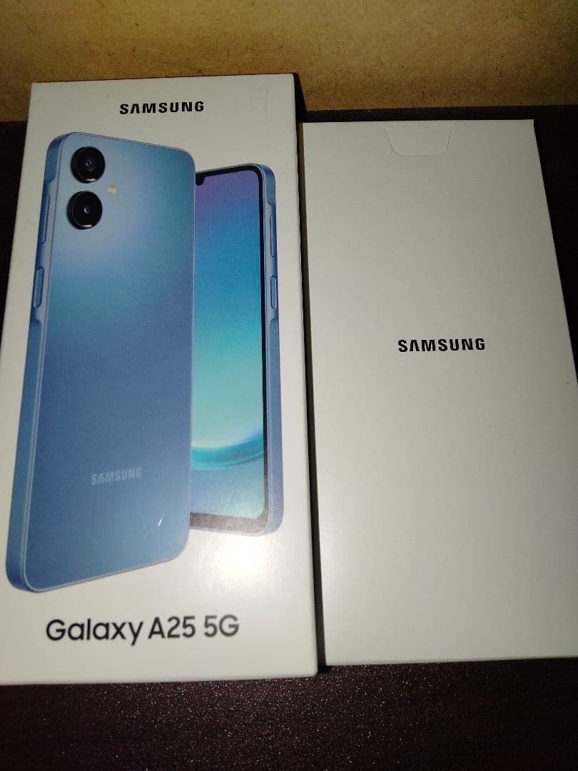 Galaxy A25 5G　UQモバイル SCG33　ブルー