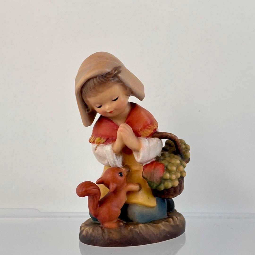 アンリ人形　ANRI 美品　6.5㎝　♡…【小さな・Thanksgiving】♡