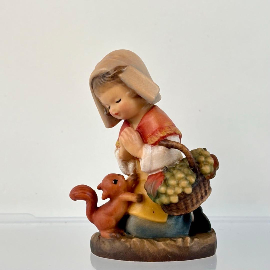 アンリ人形　ANRI 美品　6.5㎝　♡…【小さな・Thanksgiving】♡