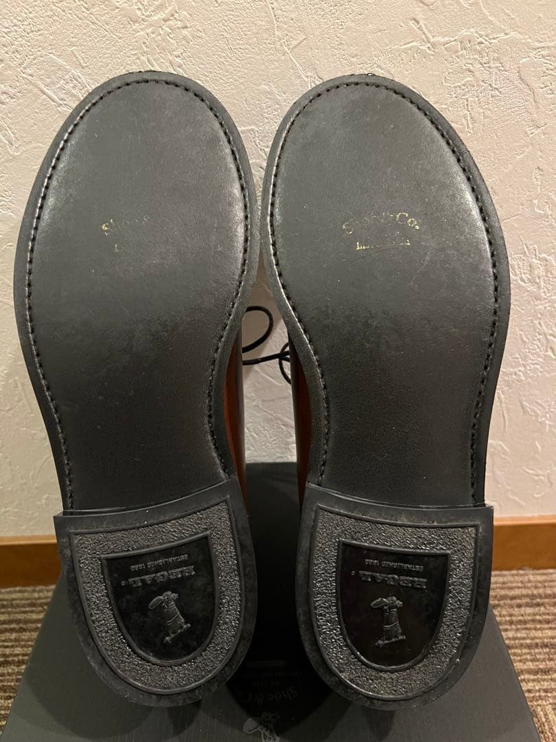 Regal Shoe&Co. ブラウンレザーモカシンシューズ