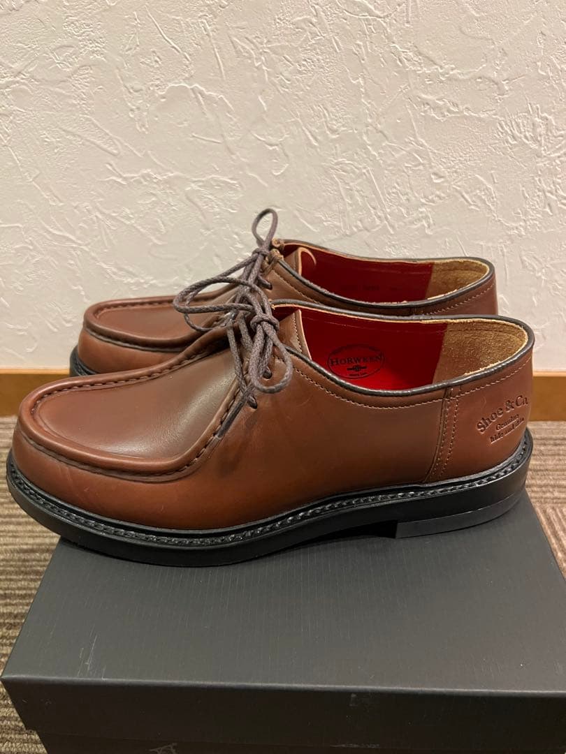 Regal Shoe&Co. ブラウンレザーモカシンシューズ