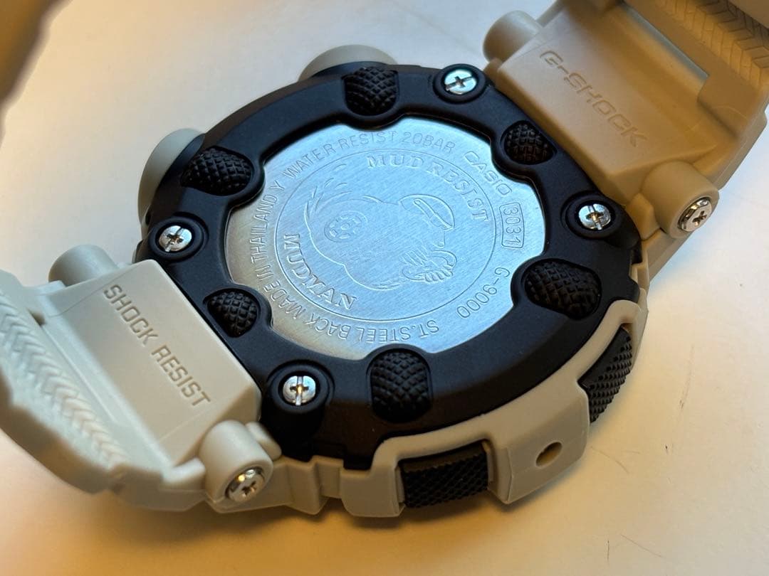 G-SHOCK/時計/MUDMAN/マット/G-9000/グレージュ/ミリタリー