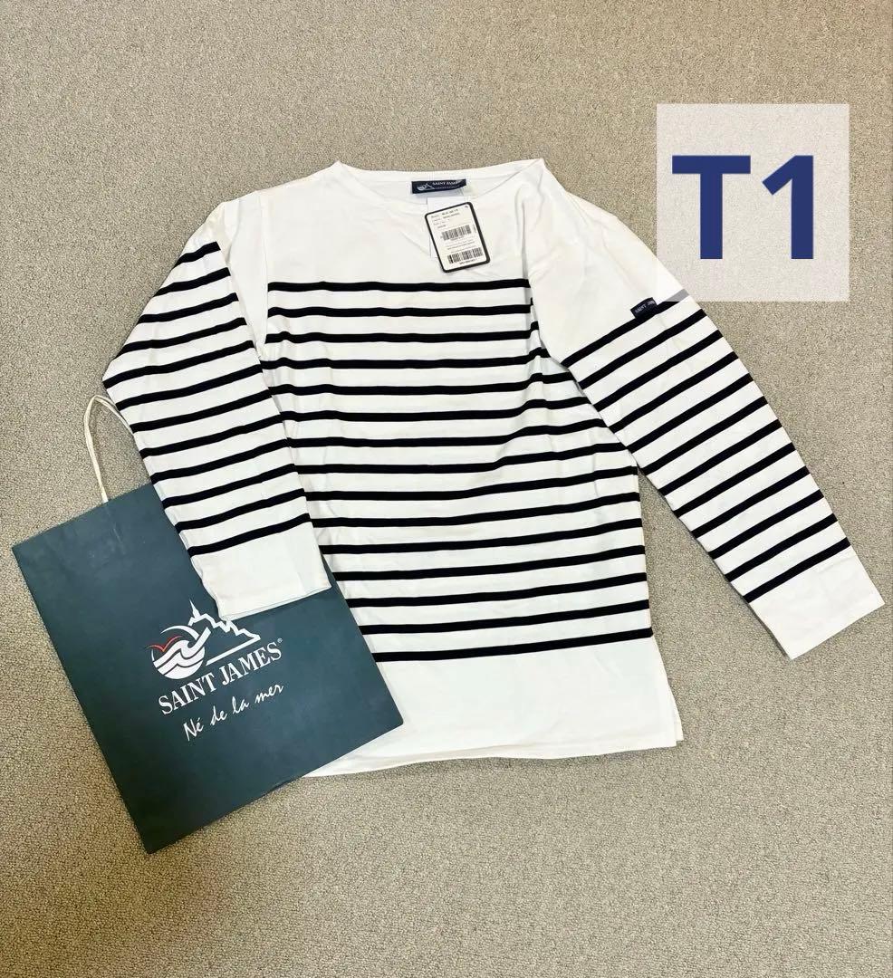 SAINTJAMES セントジェームス　ナヴァル　長袖　MARINE T1